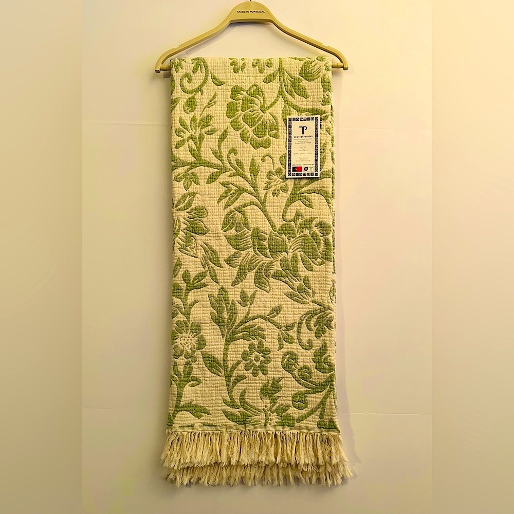 🎁Texteis Penedo Throw Blanket - Floral Kelly